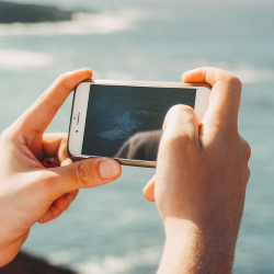 foto nemen met de smartphone